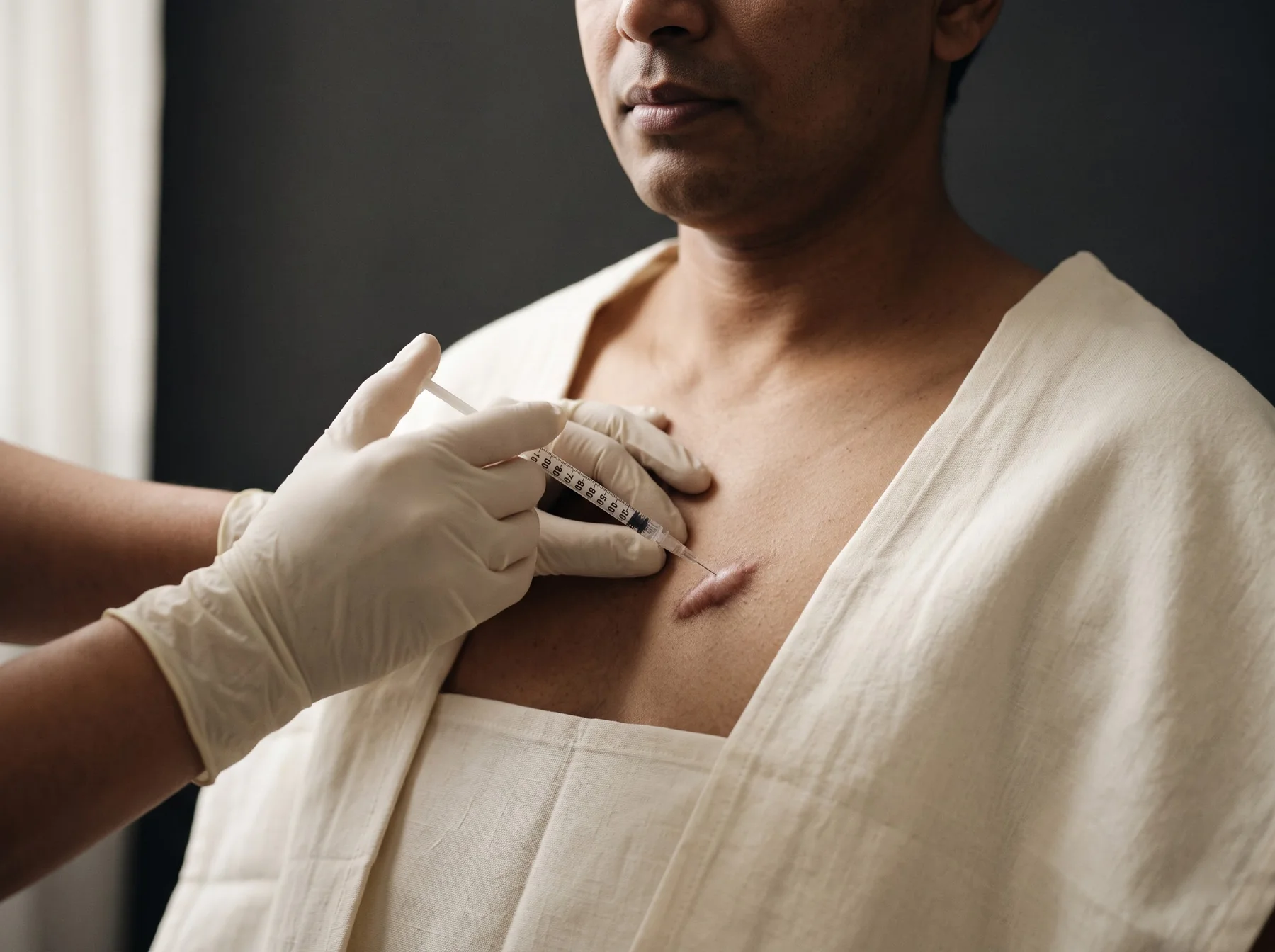 Intra-Lesional Injections at Own Skin Dermatology & Advanced Aesthetics, Camp, Pune