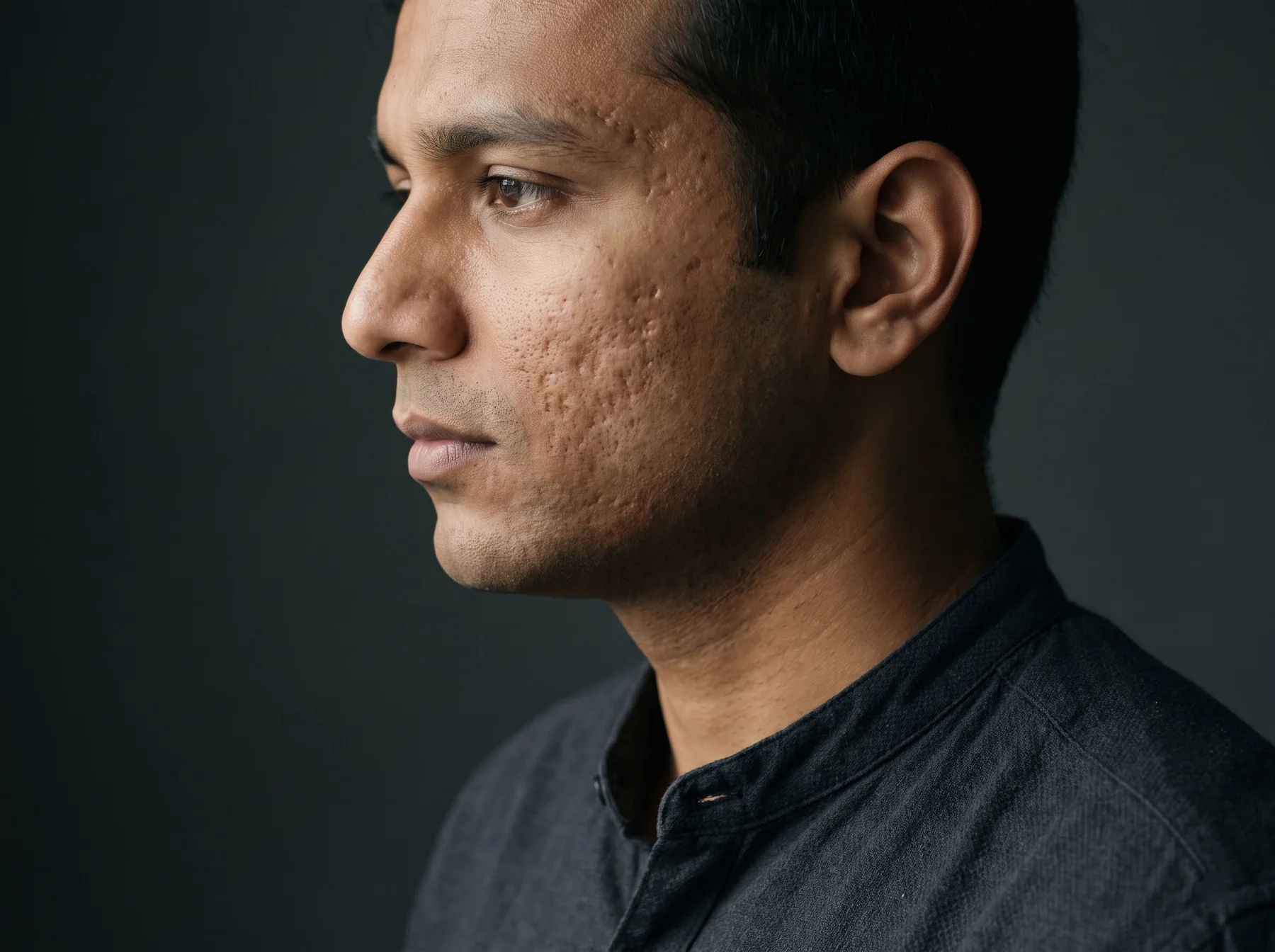 Types of acne scars on Indian skin, dermatologist assessment at Own Skin, Camp, Pune
